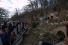 Visitatori al Presepe